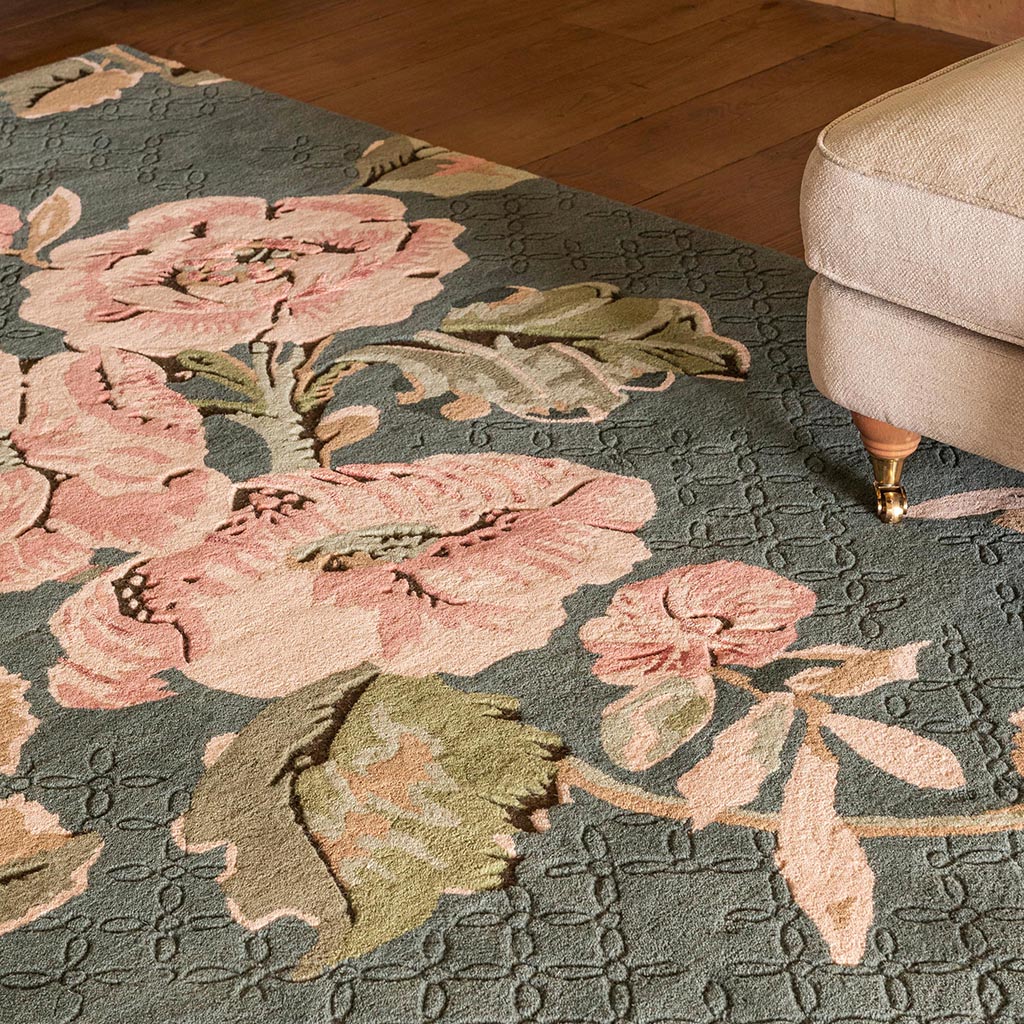 Forest Trail Fern Green Rug | Size: 200 x 280 cm