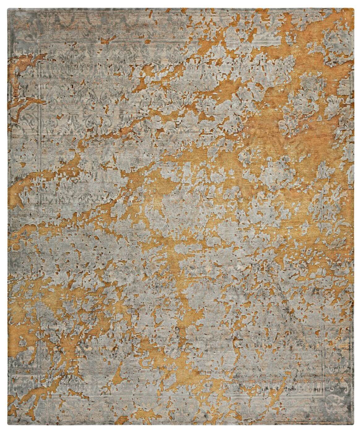 Alcazar Hand-woven Yellow Luxurious Rug | Size: 250 x 300 cm