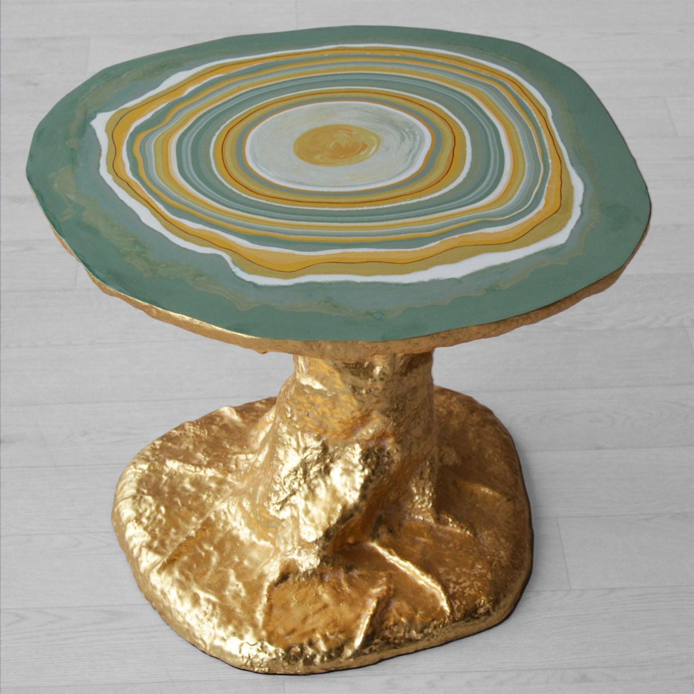 Charles Green / Gold Coffee Table