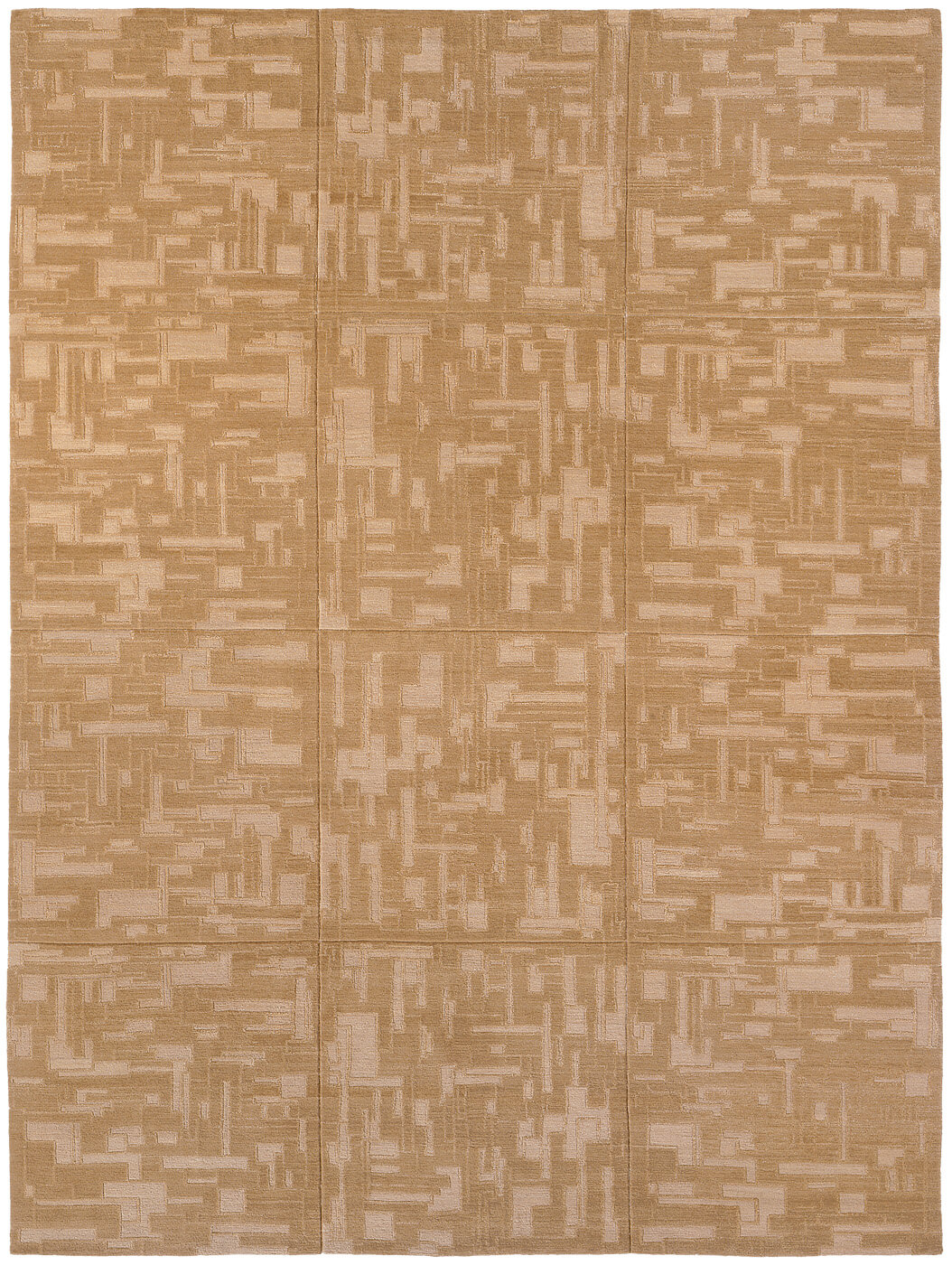 Map Beige Luxury Hand-woven Rug ☞ Size: 250 x 300 cm