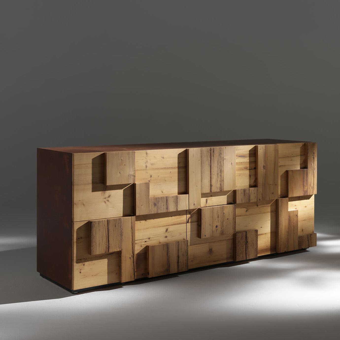 Antique Wooden Sideboard