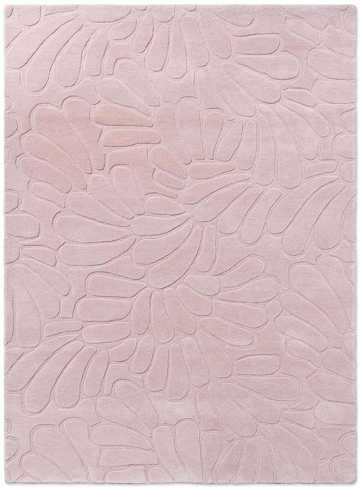 Petal Design Chalk Pink Rug | Size: 200 x 280 cm