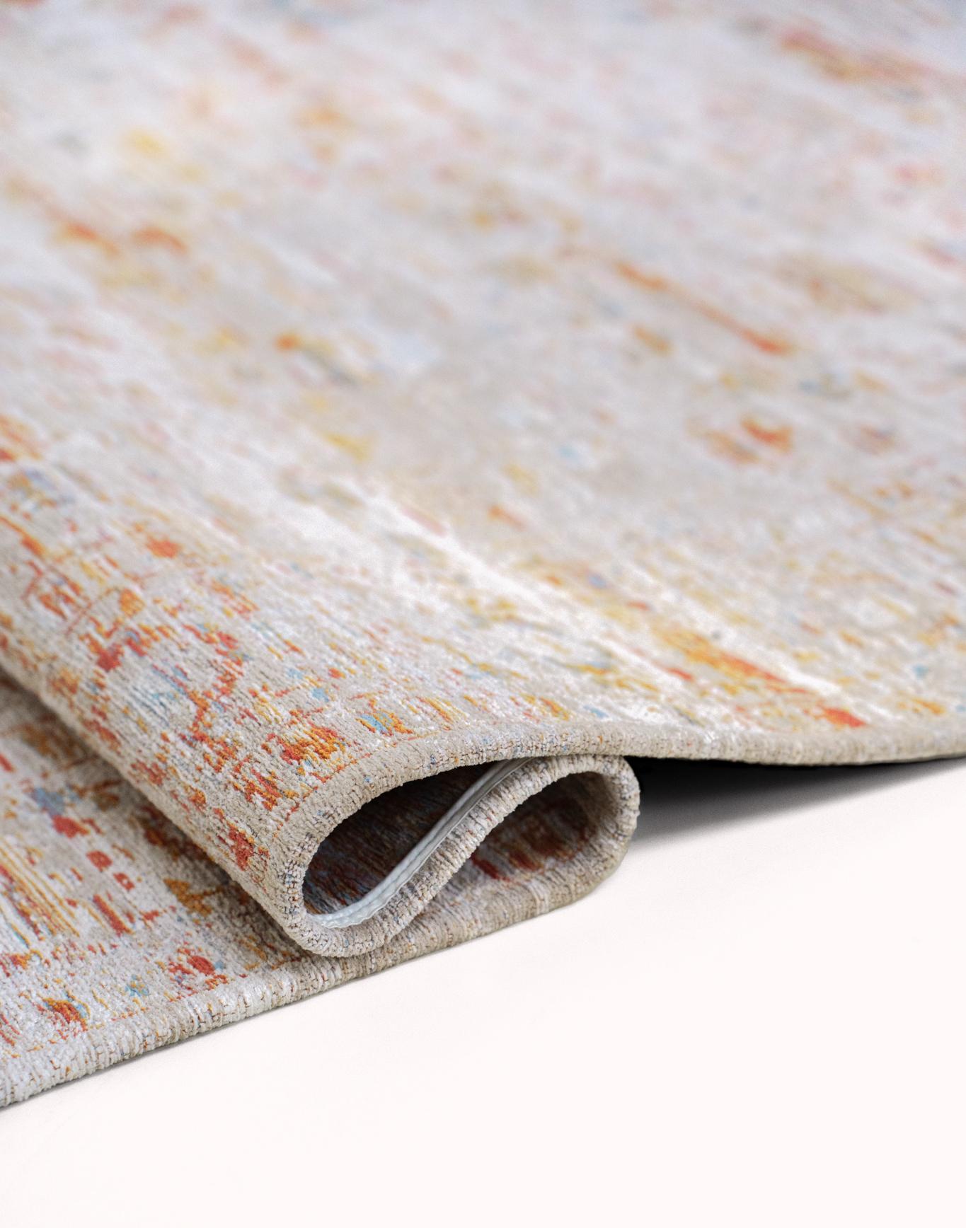 Sunset Toned Abstract Rug | Size: 140 x 200 cm