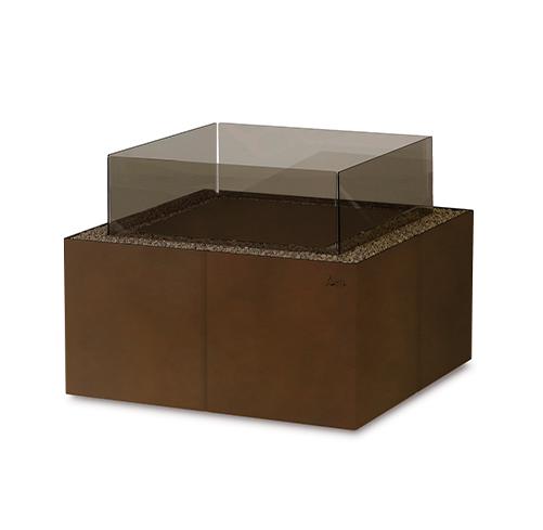 Dado Outdoor Fire Pit | Finishing: Vintage Brown