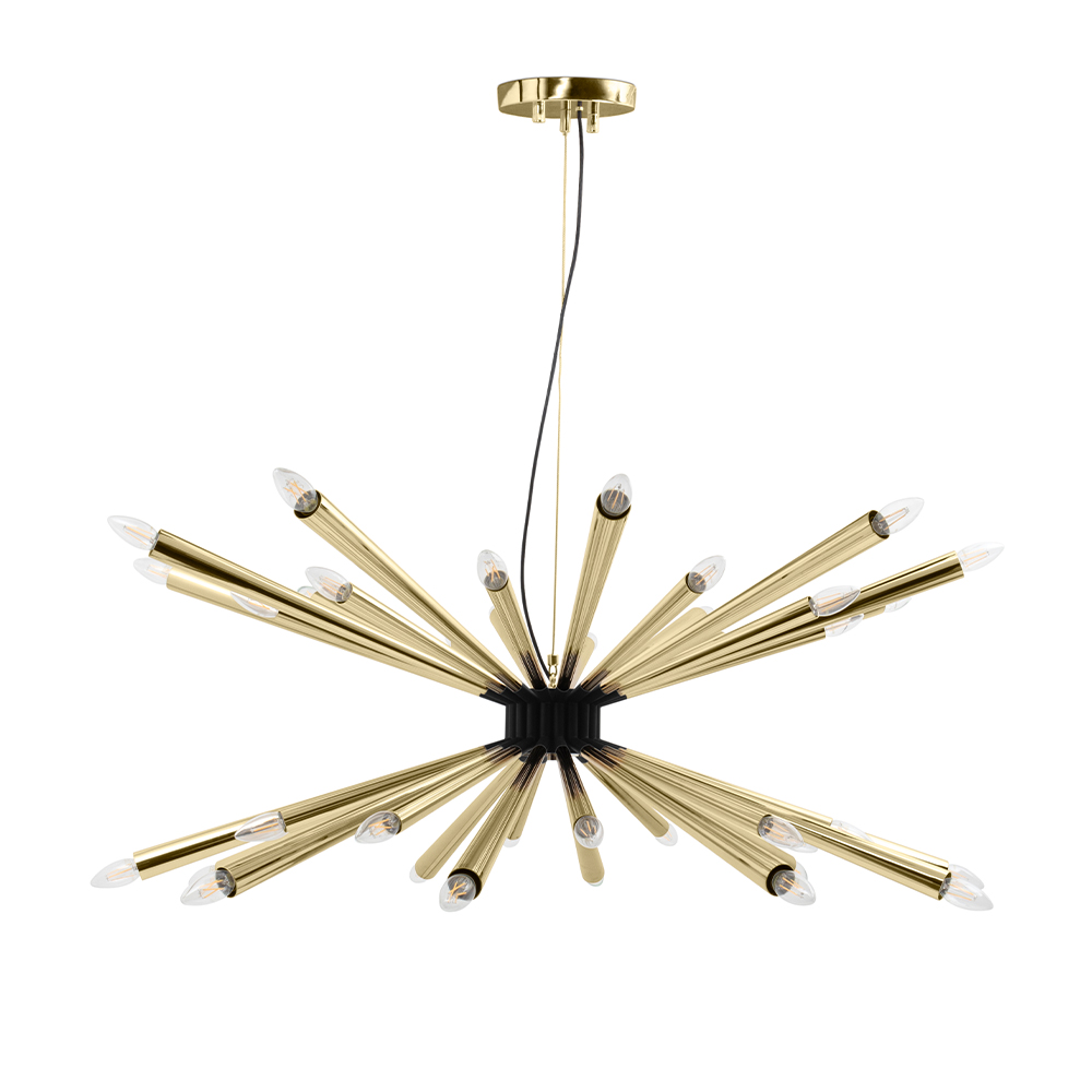 Opulent Glow Suspension Lamp