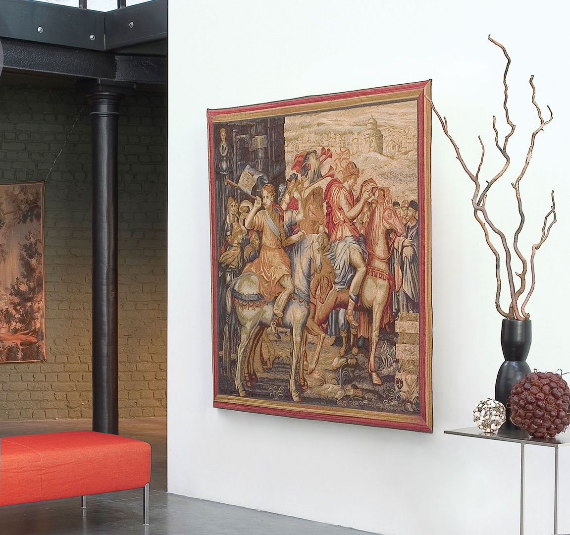 The Heralds Handwoven Tapestry