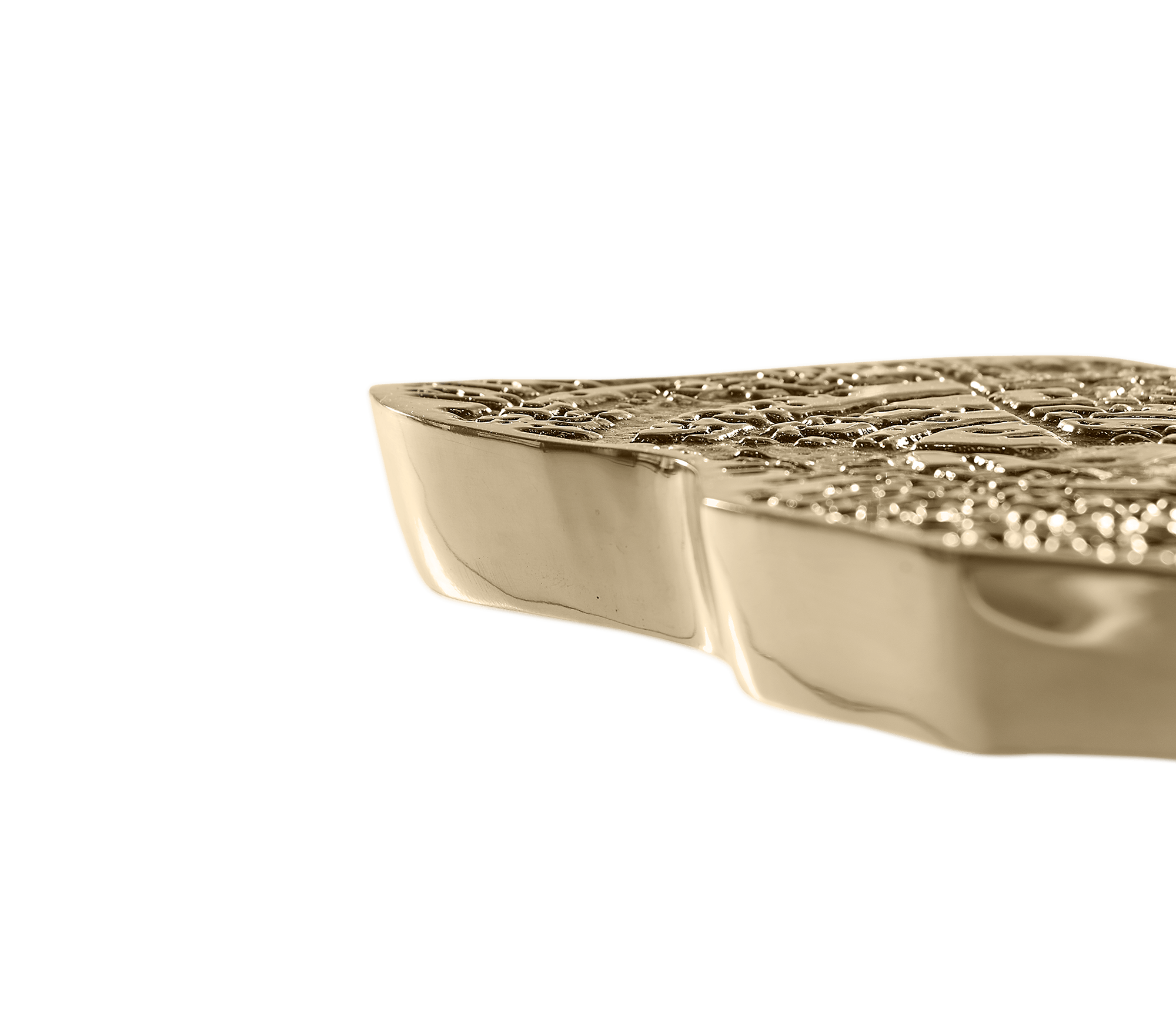 Orion Gold Designer Side Table