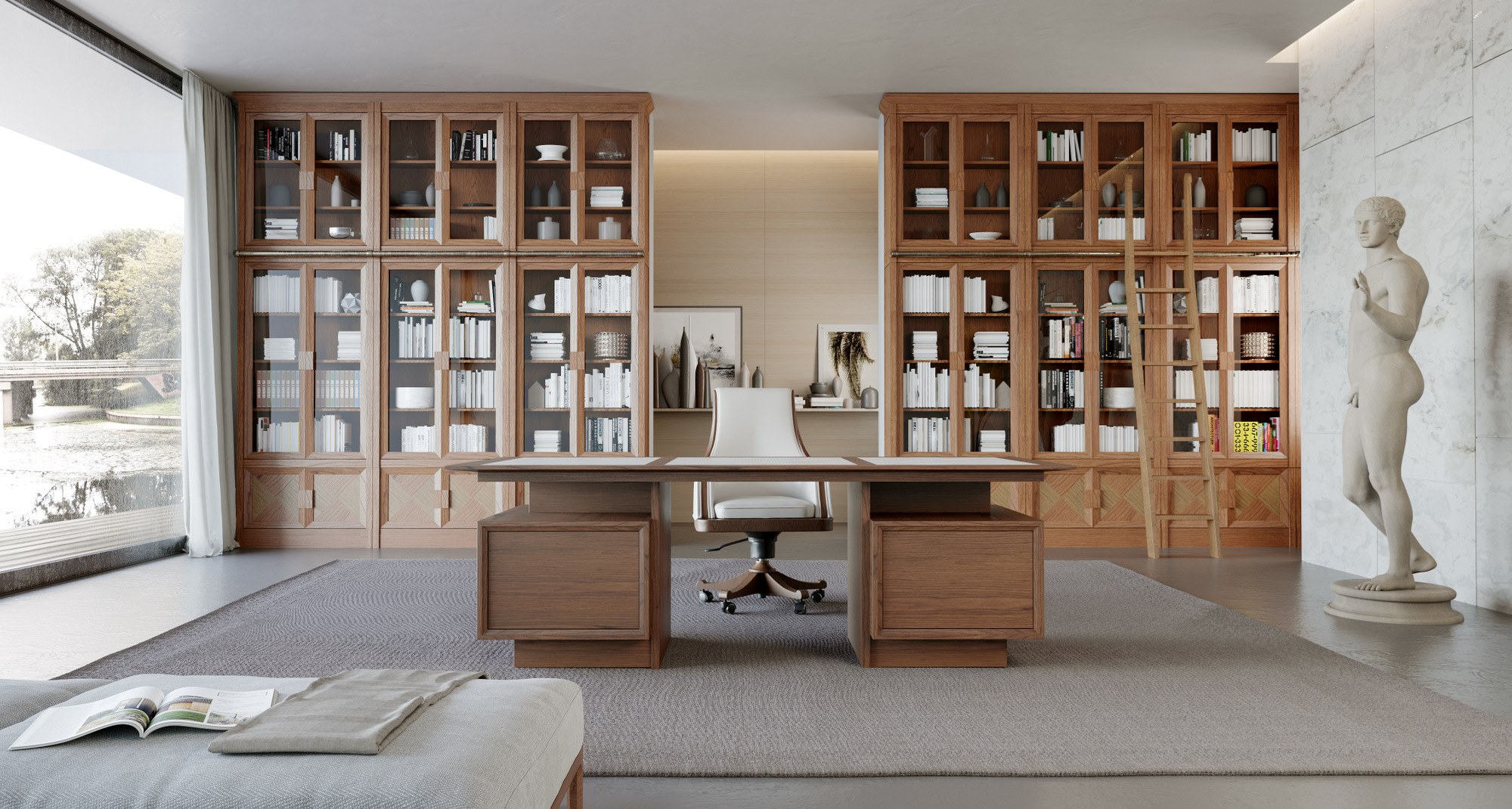 President Handcrafted Bookcase