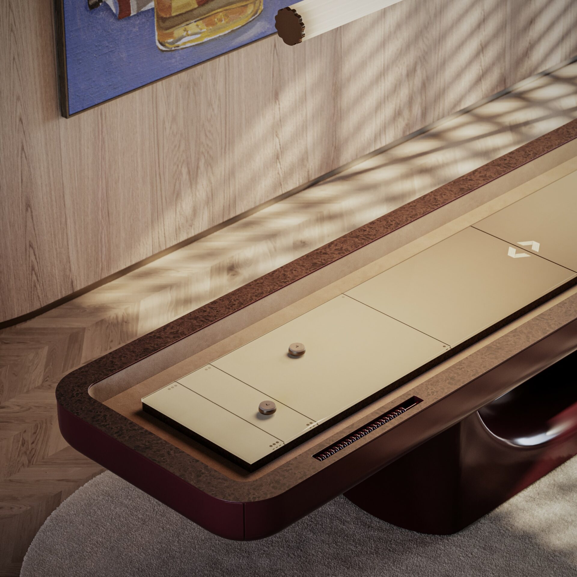 Flume Grand Shuffleboard Table