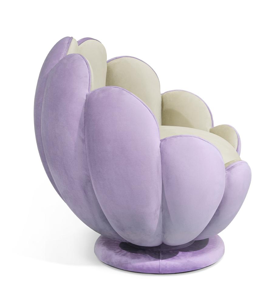 Lotus Serenity Plush Relaxation Chair