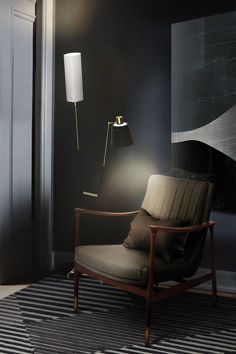 Brass Harmony Floor Lamp - 1