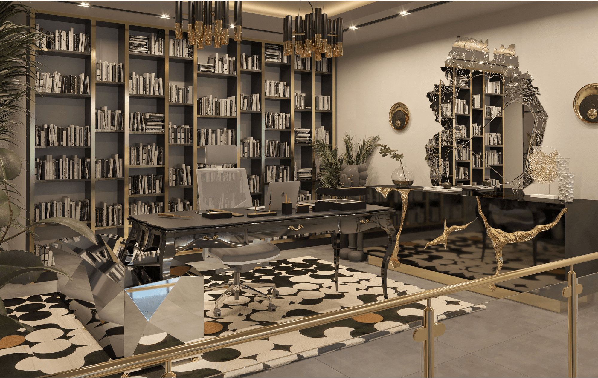 Diamond Boulevard Designer Desk