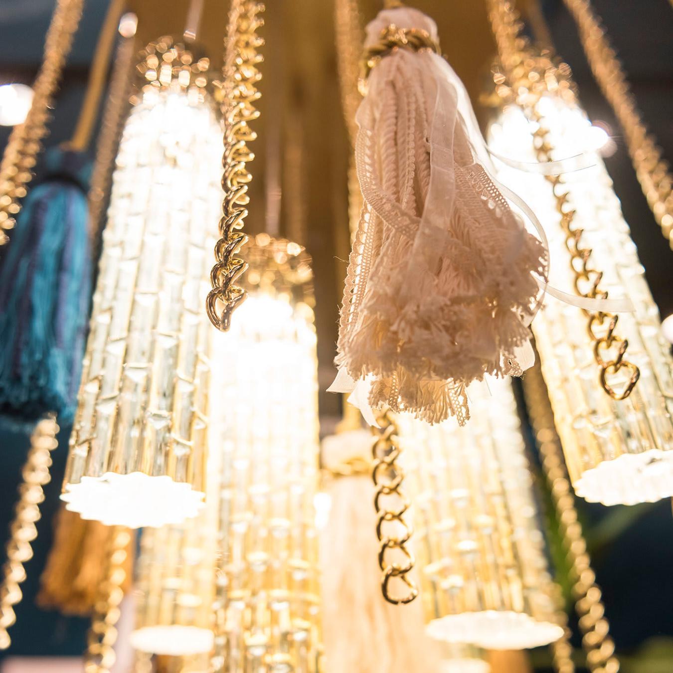 Venetian Artisan Glass Chandelier
