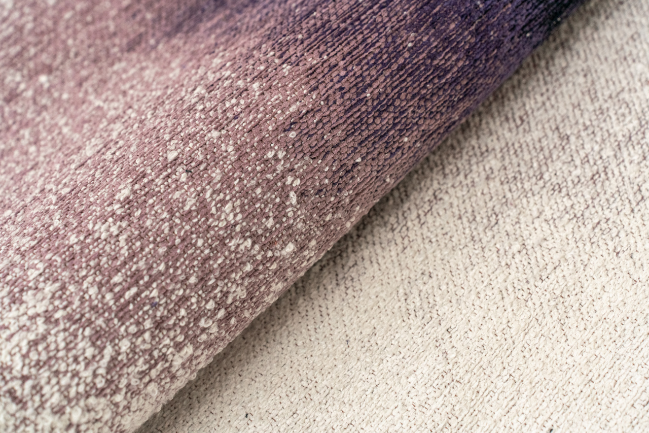 Purple Smoke Flatwoven Rug | Size: 100 × 140 cm