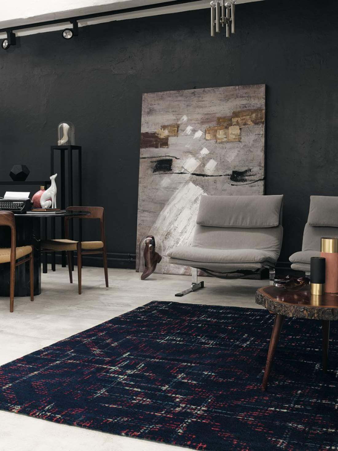 Bloome Deep Purple 58505 Rug | Size: 170 x 240 cm