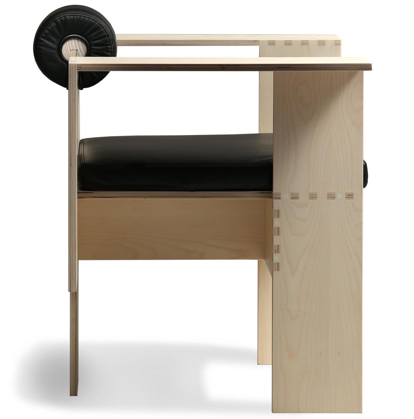 Sculptural Natural Artisan Chair