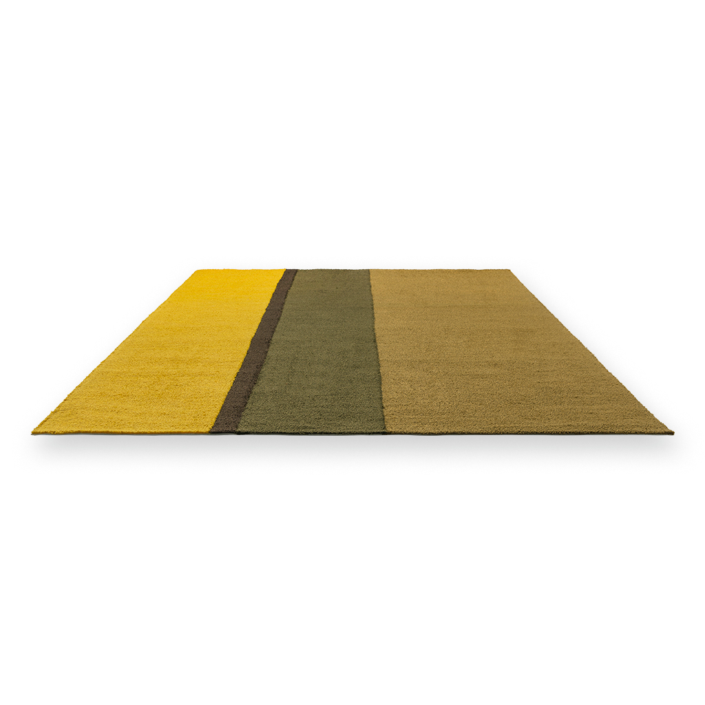 Festival Stripe Yellow Fresco Rug | Size: 160 x 230 cm