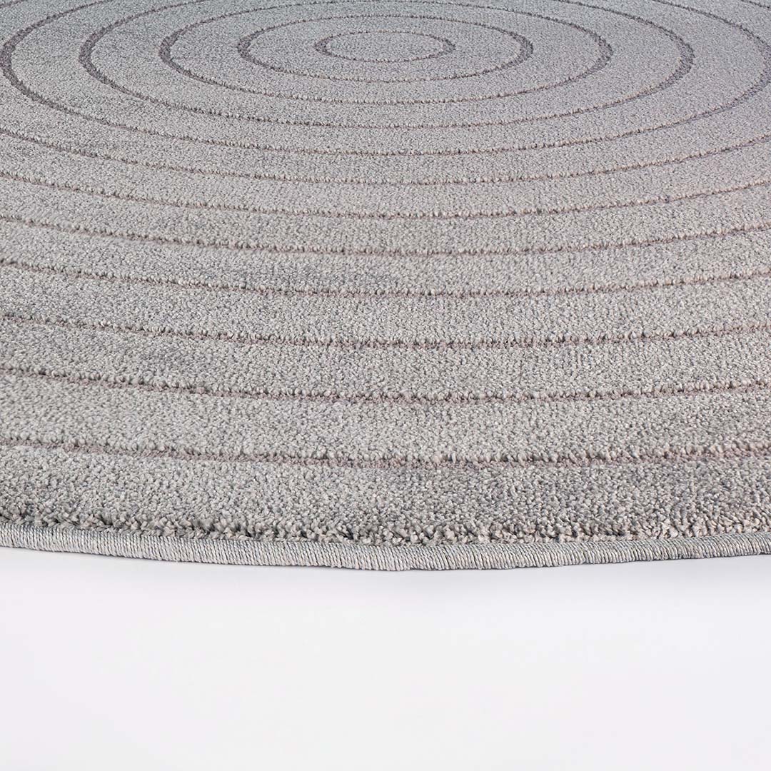 Cortina Sfera Grey Round Rug