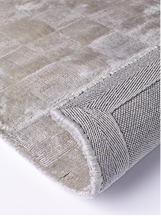 Tencel Beige Hand-Woven Rug | Size: 170 x 240 cm