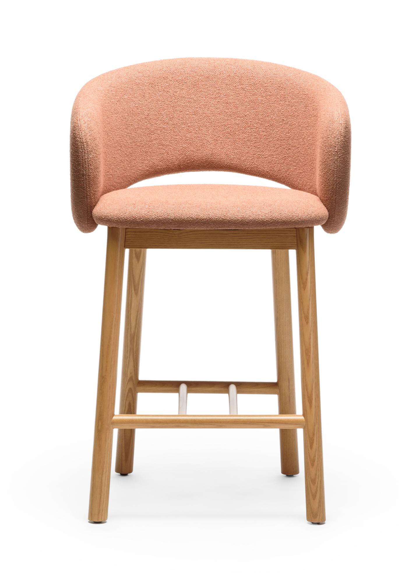 Pink Terracotta Bar Stool