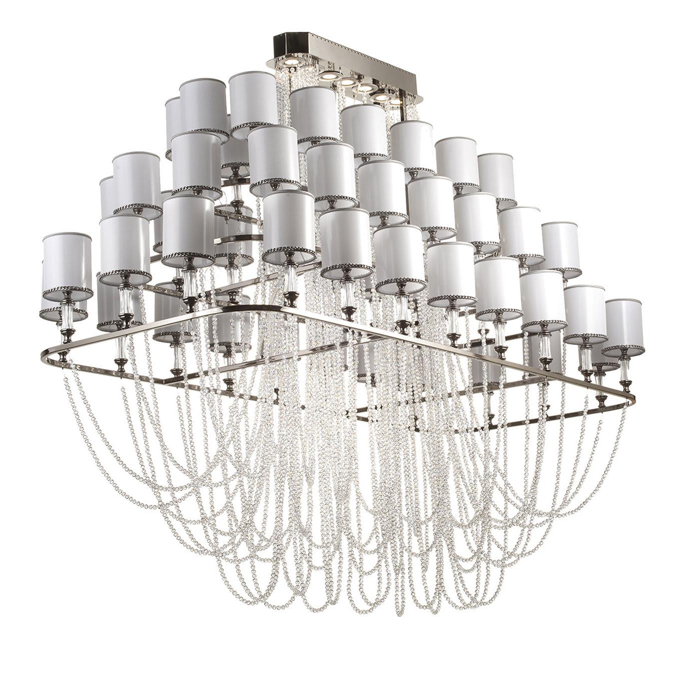 Asfour Crystal Rectangular Chandelier