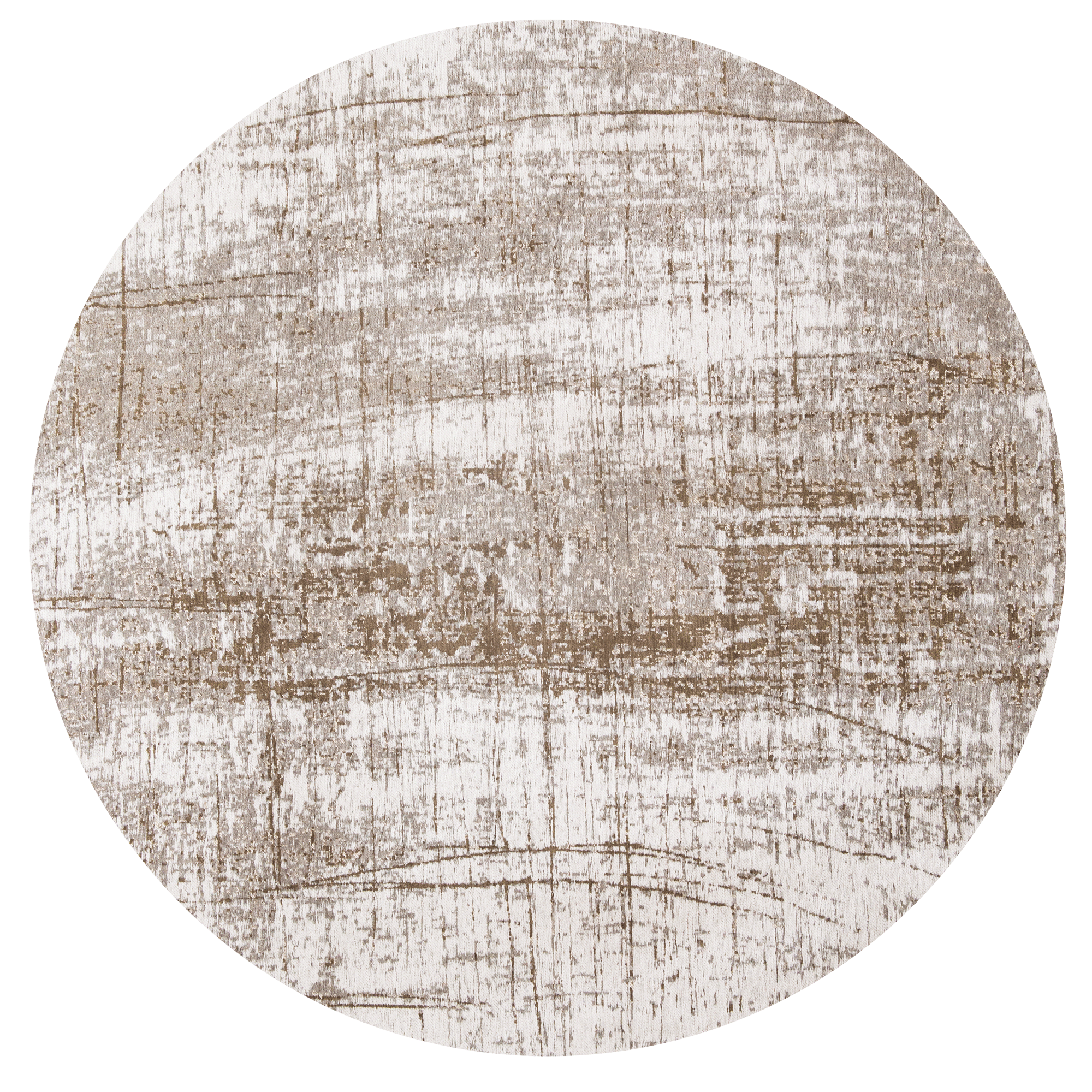 Urban Grey Textured Rug | Size: Ø 140 cm
