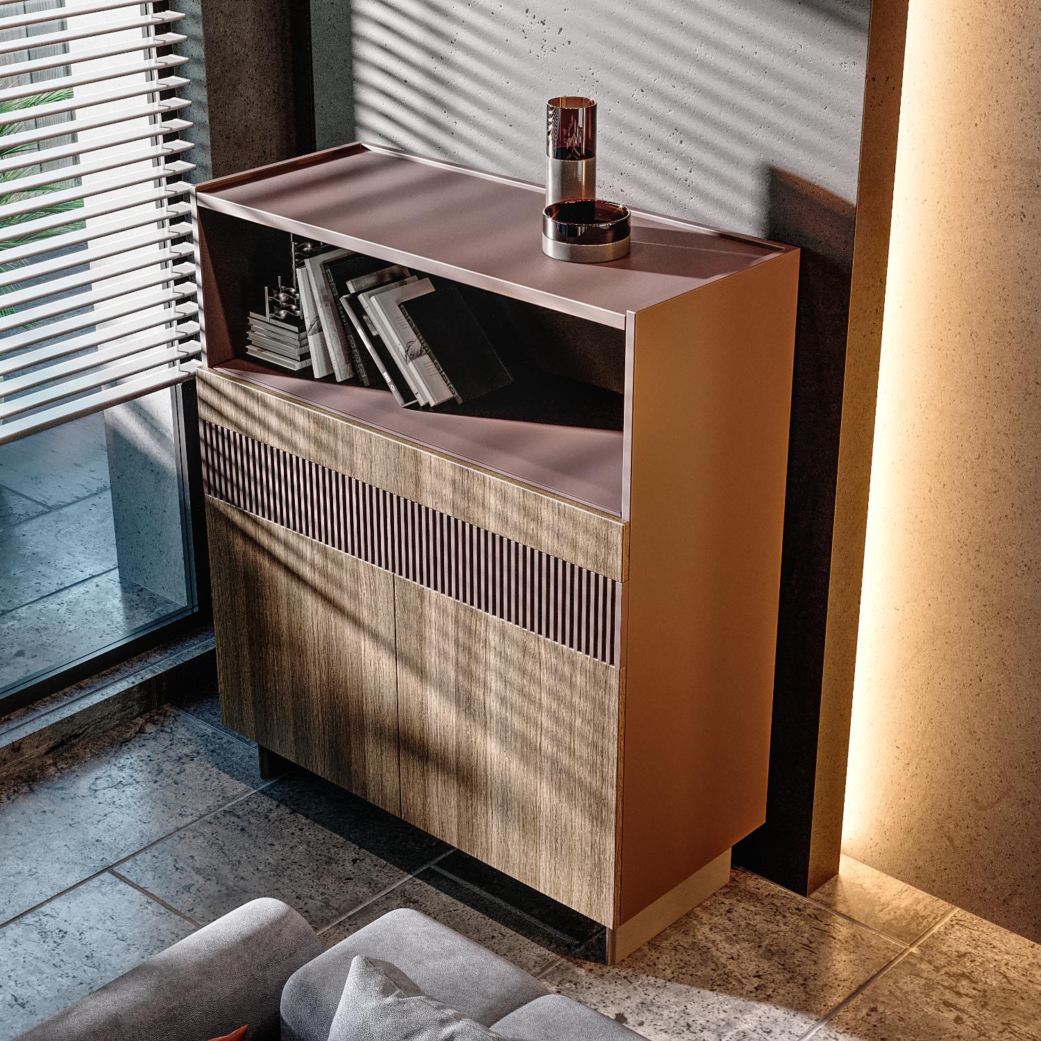 Diana Dark Italian Sideboard