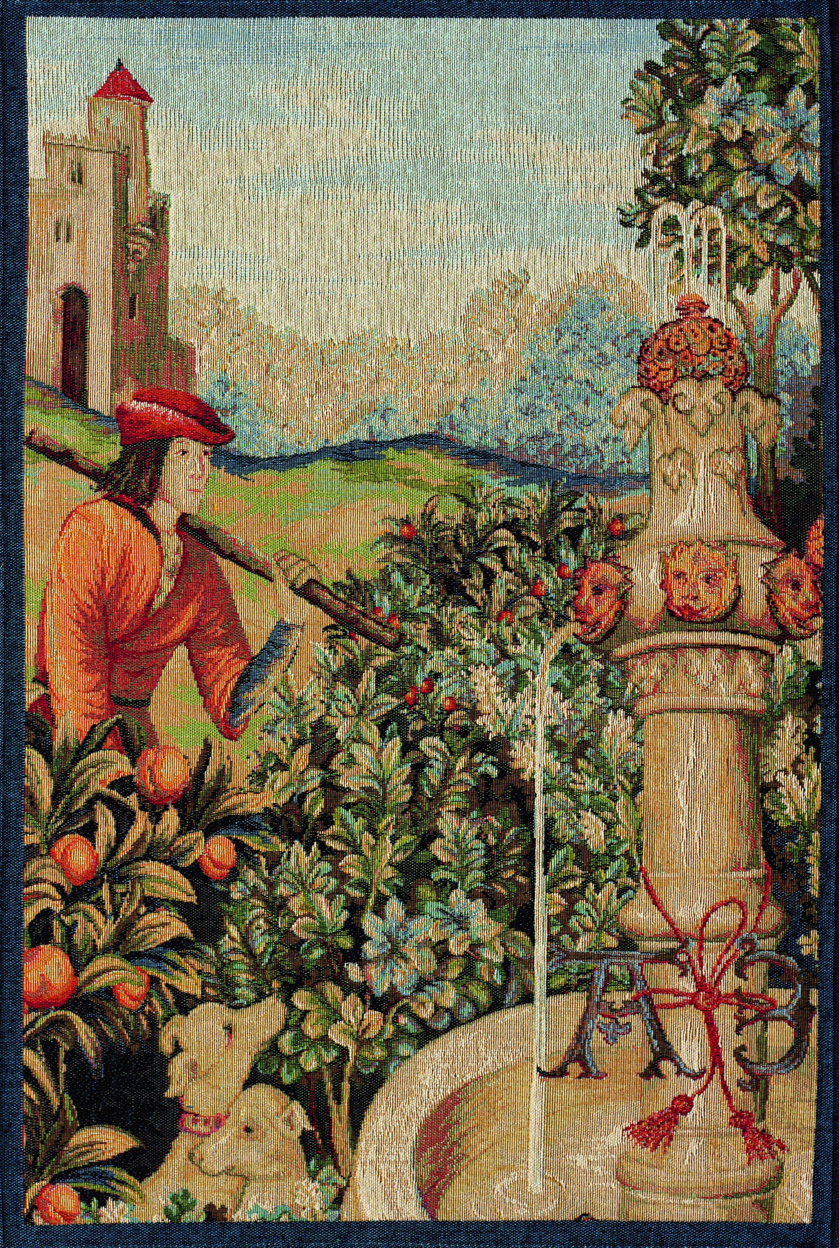 Fountain Woven Tapestry