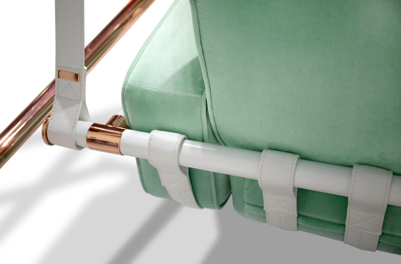 Cloud Green Swing Chair