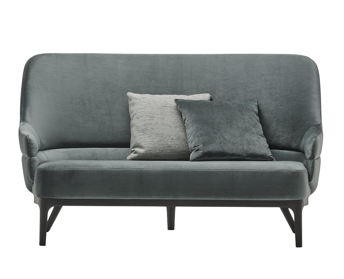 Kore Small Gray Italian Sofa