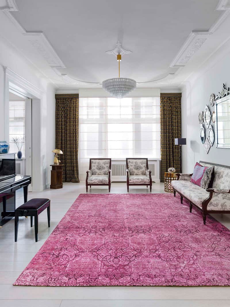 Tone To Tone Hand-Woven Exquisite Rug | Size: 122 x 183 cm