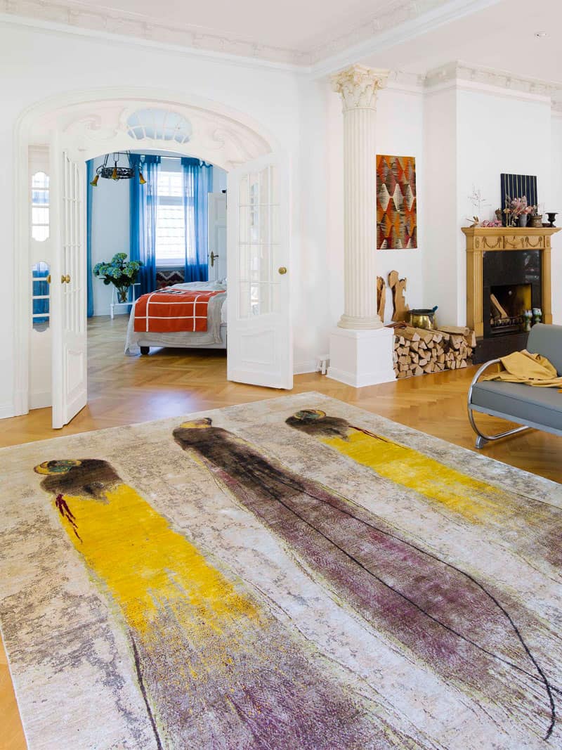 Three Birds Hand-Woven Exquisite Rug | Size: 250 x 300 cm