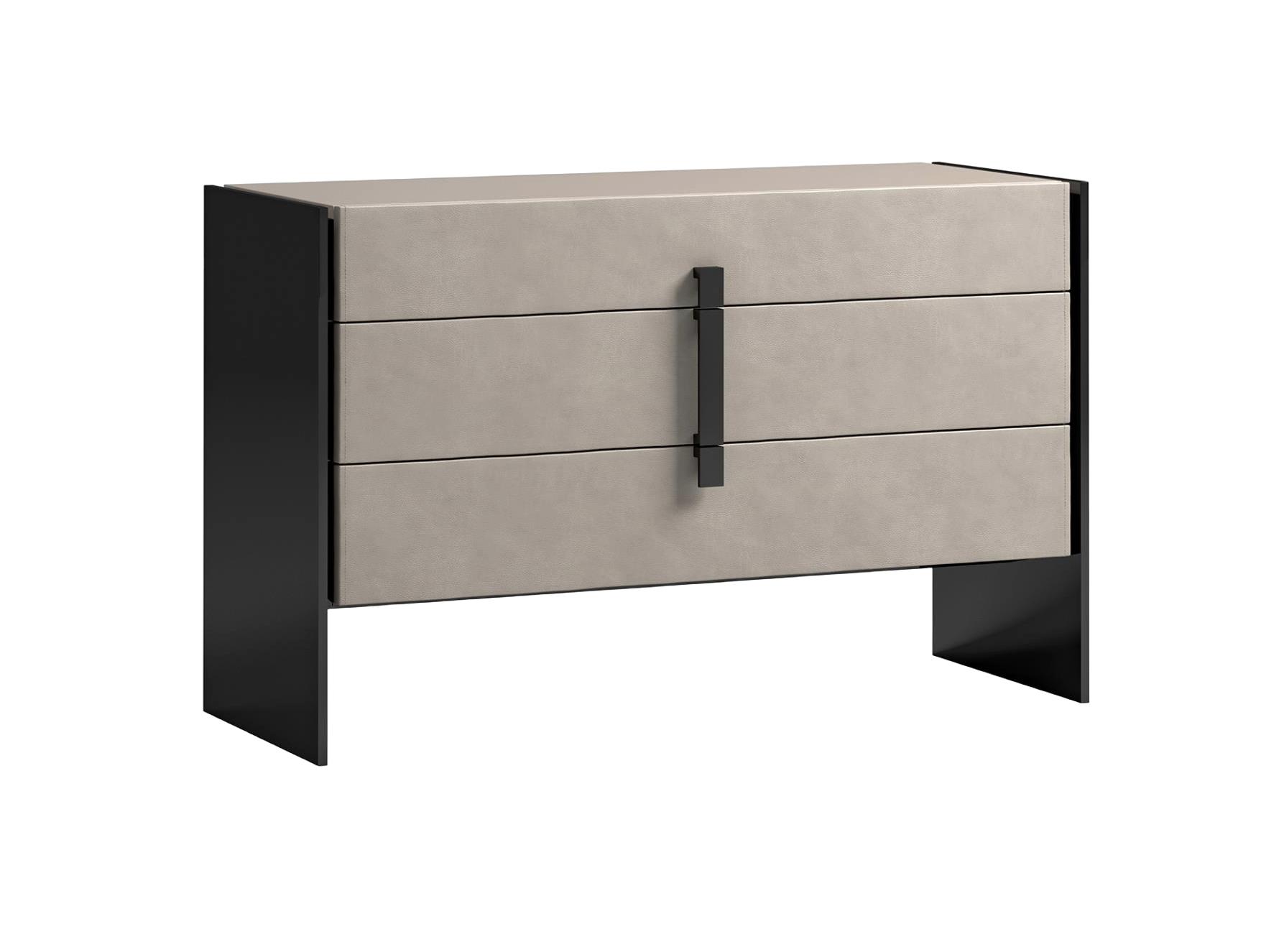 Luxury Chest Of Drawers with Leather Fronts