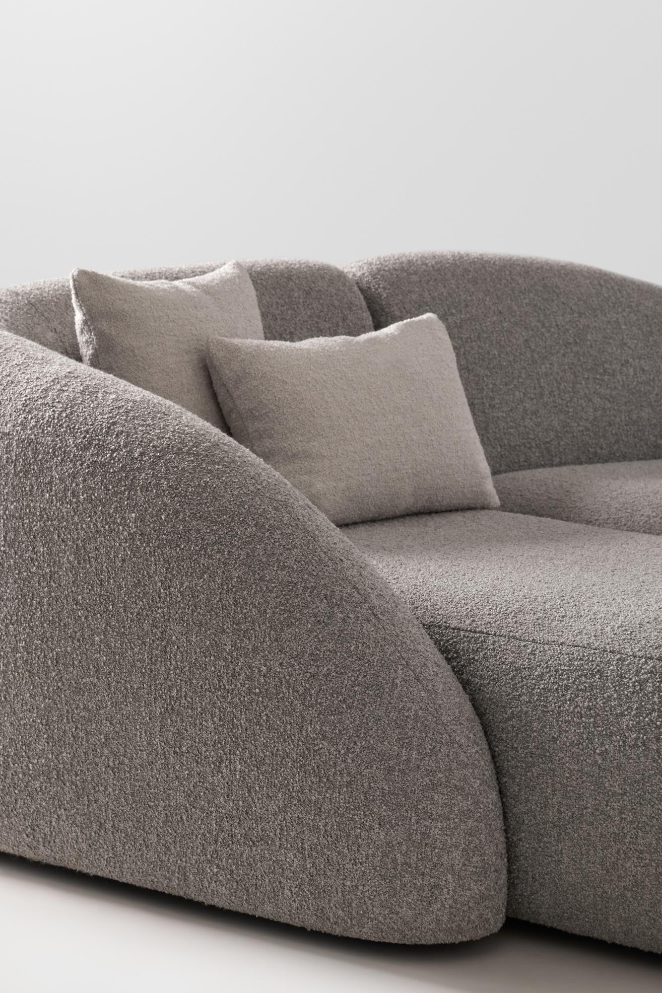 Beluga Grey Modular Sofa