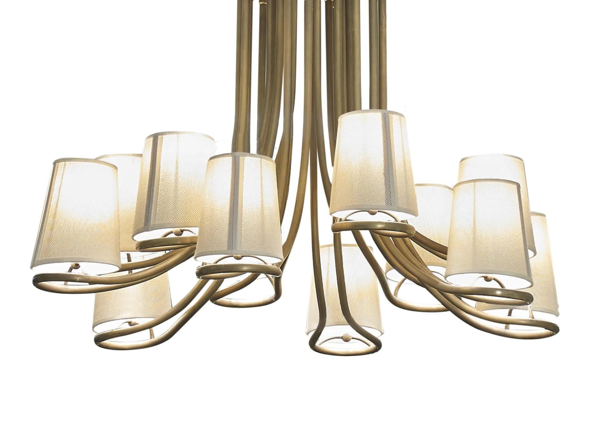 Dilan Luxe 12-Light Italian Chandelier