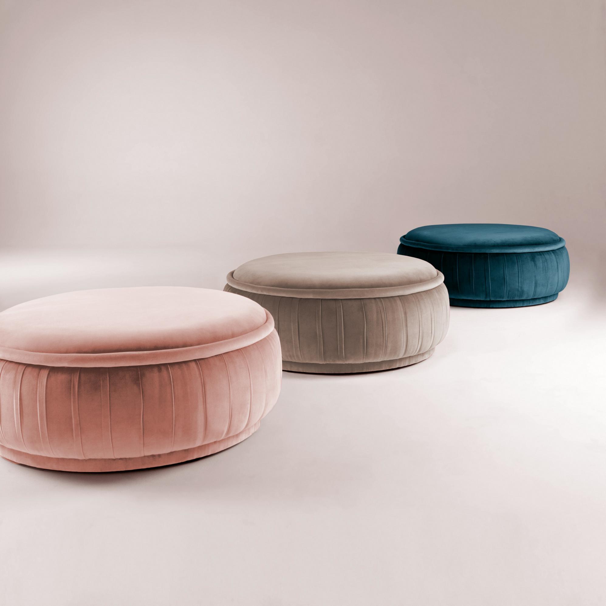 Malibu Round Pouf