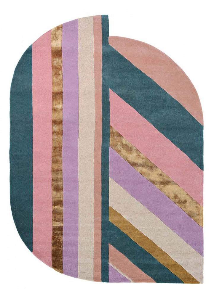 Jardin Pink Hand Woven Rug | Size: 170 x 240 cm