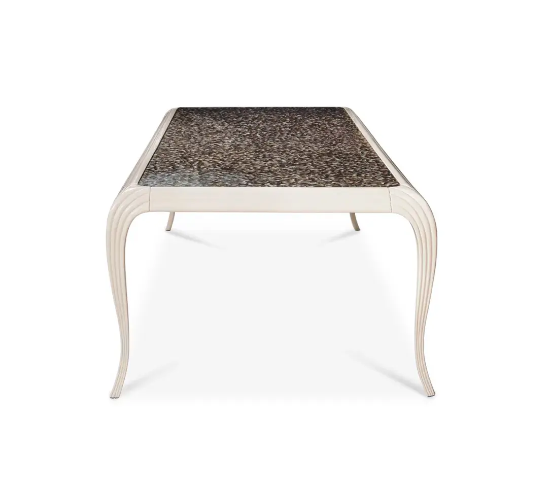 Mistral Exotic Feather Top Table