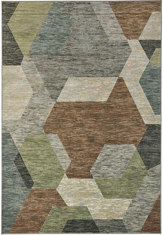 Malisia Geometric Jacquard Rug