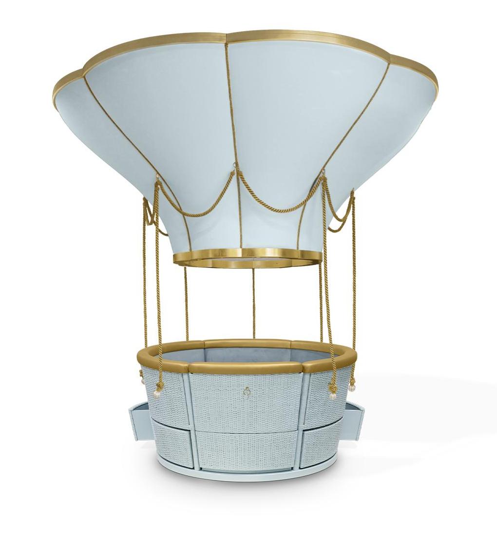 Balloon Blue Kids Bed