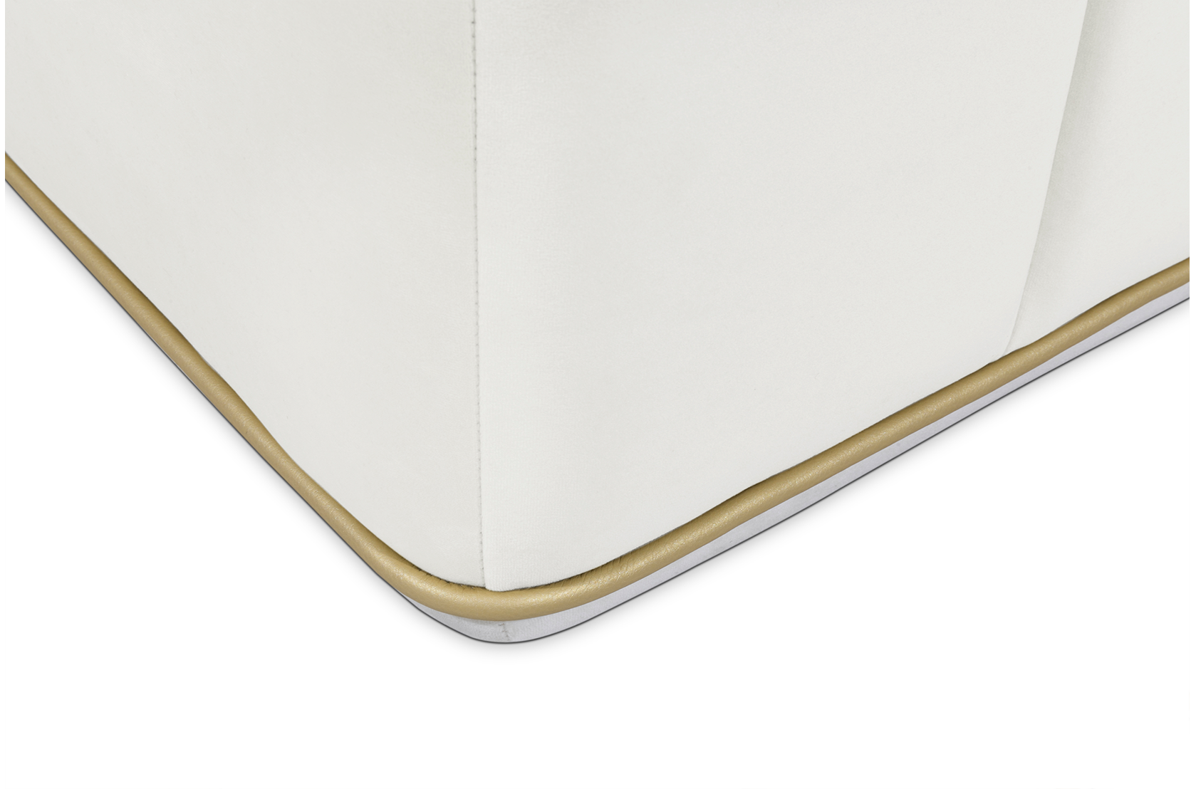 Sweet Swirl Cream Accent Bench