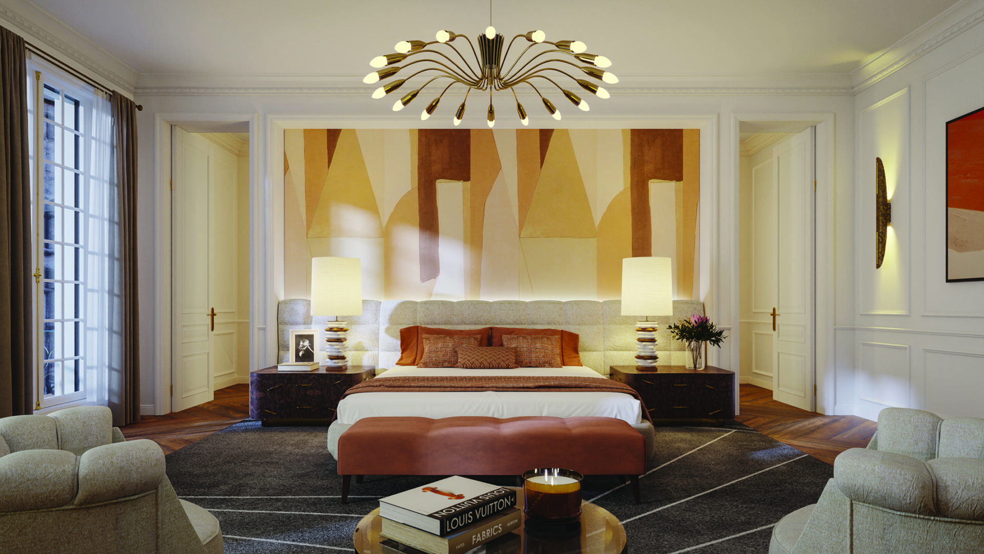 Gleaming Light Suspension Lamp - 1