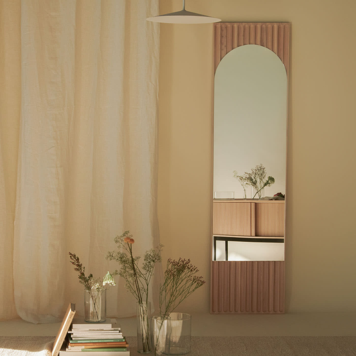 Tutto Sesto Natural Italian Crafted Floor Mirror