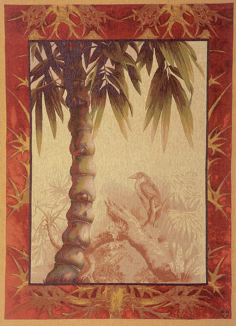 The Palm Tree Handwoven Tapestry