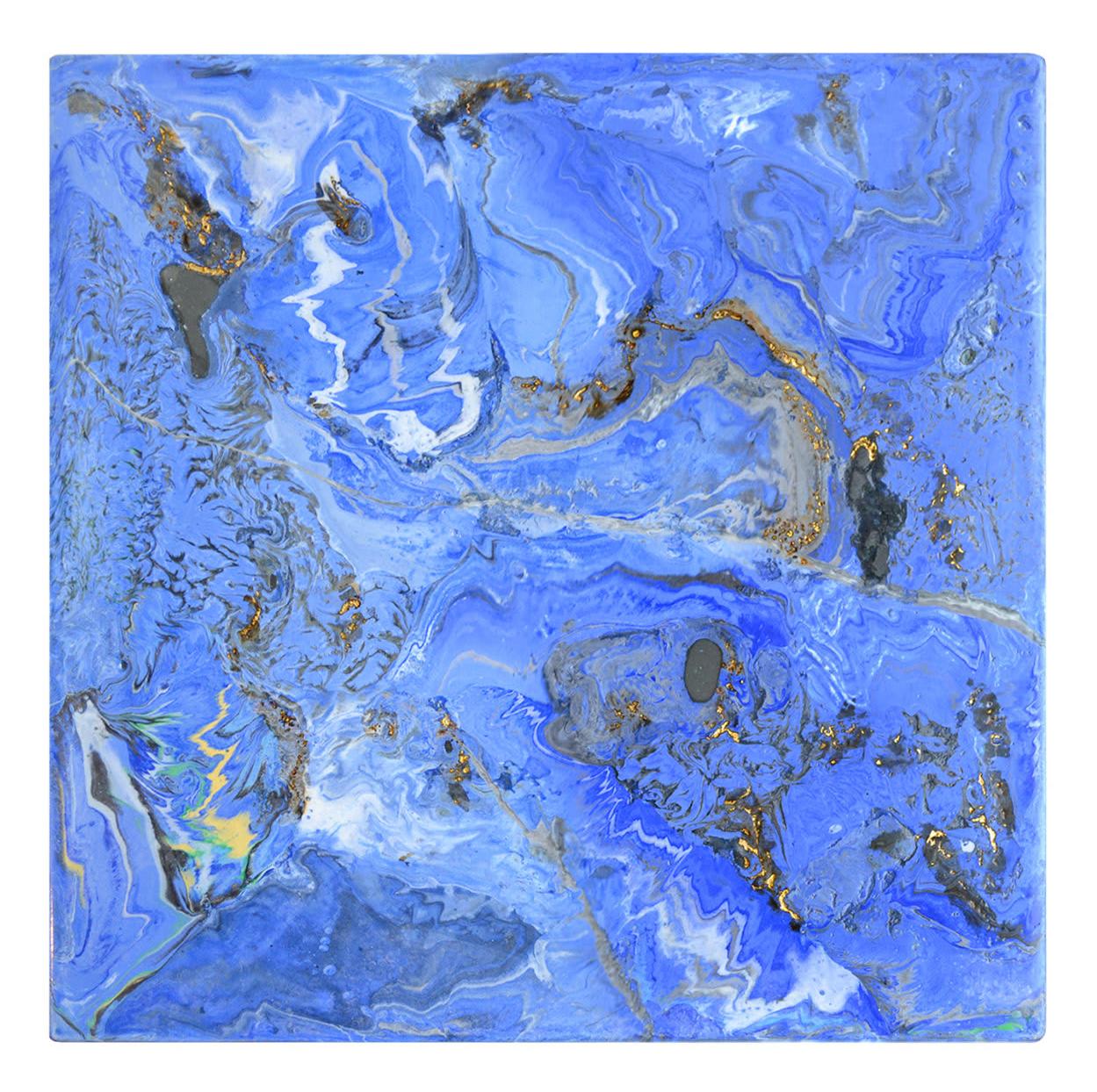 Ultramarine Artisanal Side Table