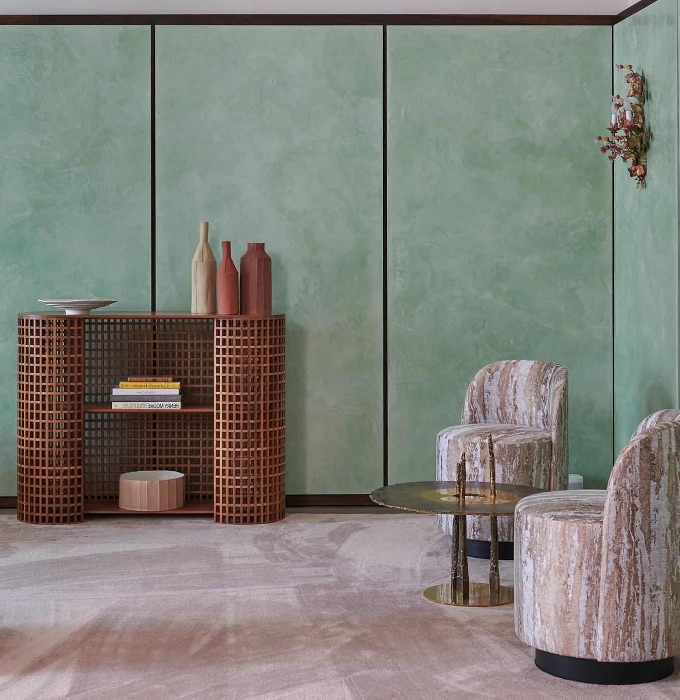 Elegant Wooden Console