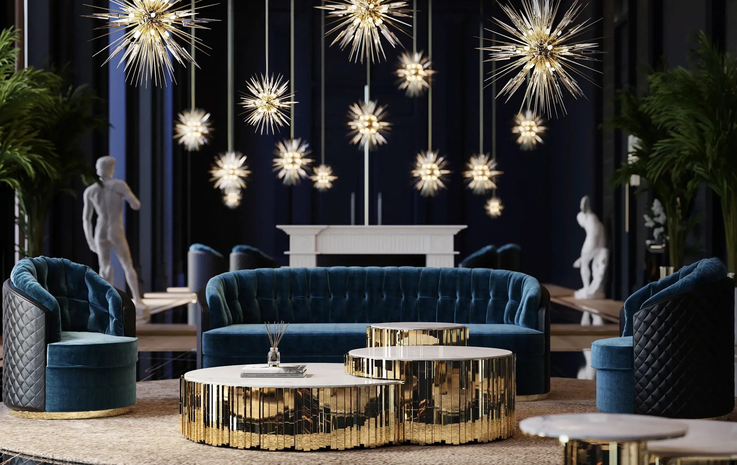 Majestic Set II Coffee Table - 1