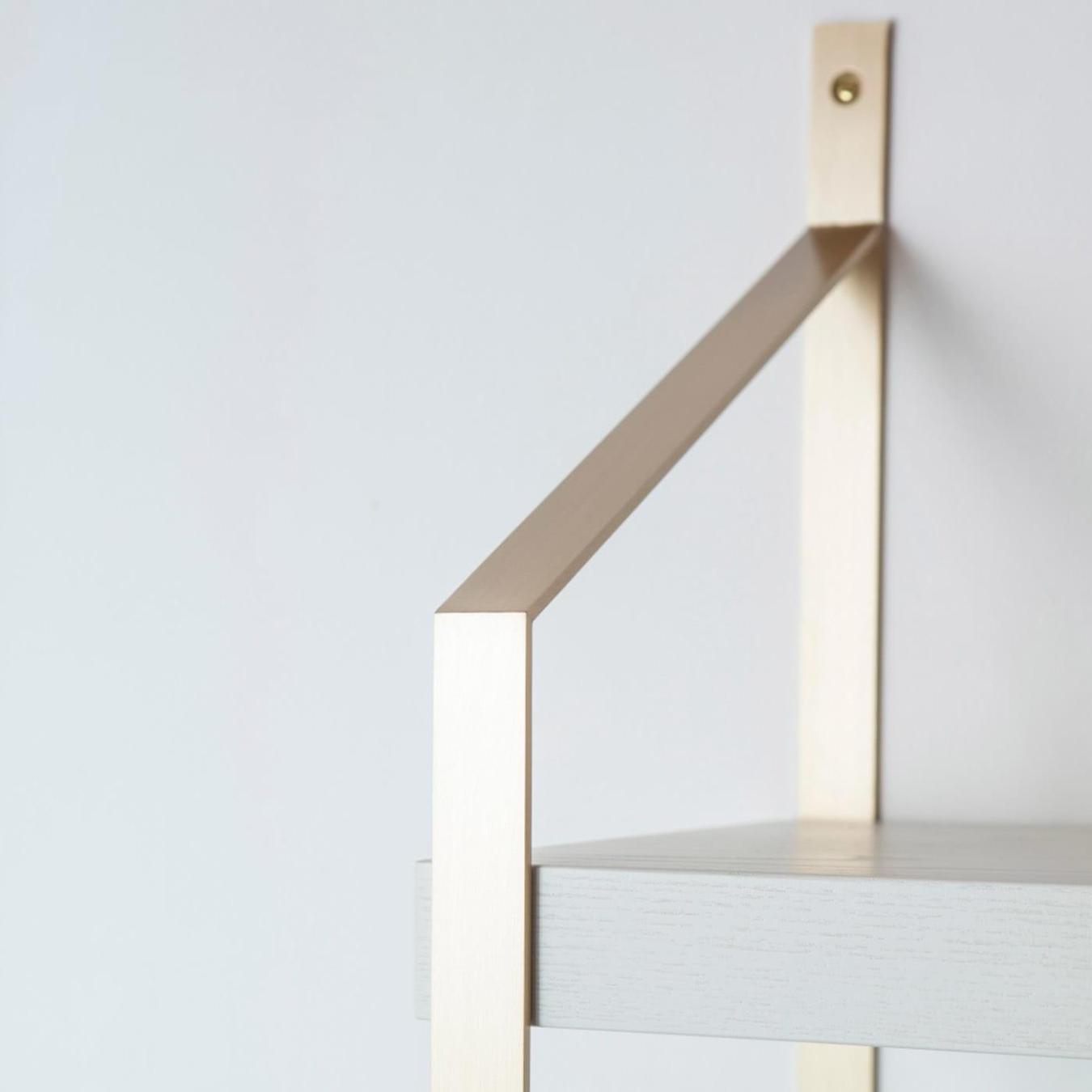 Multi-Level Wooden Shelf