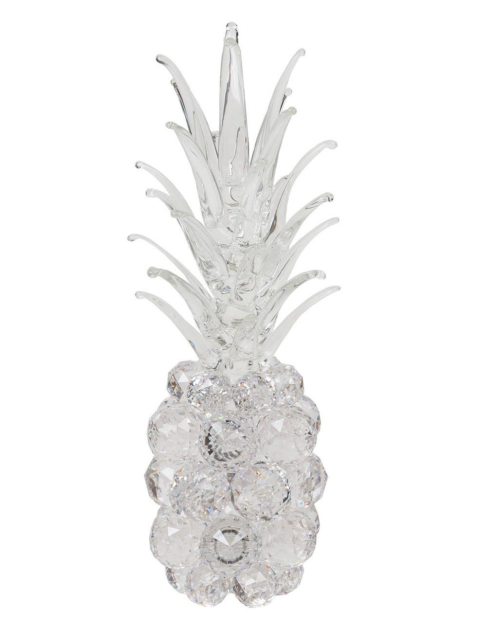 Crystal Handcut Pineapple Sculpture