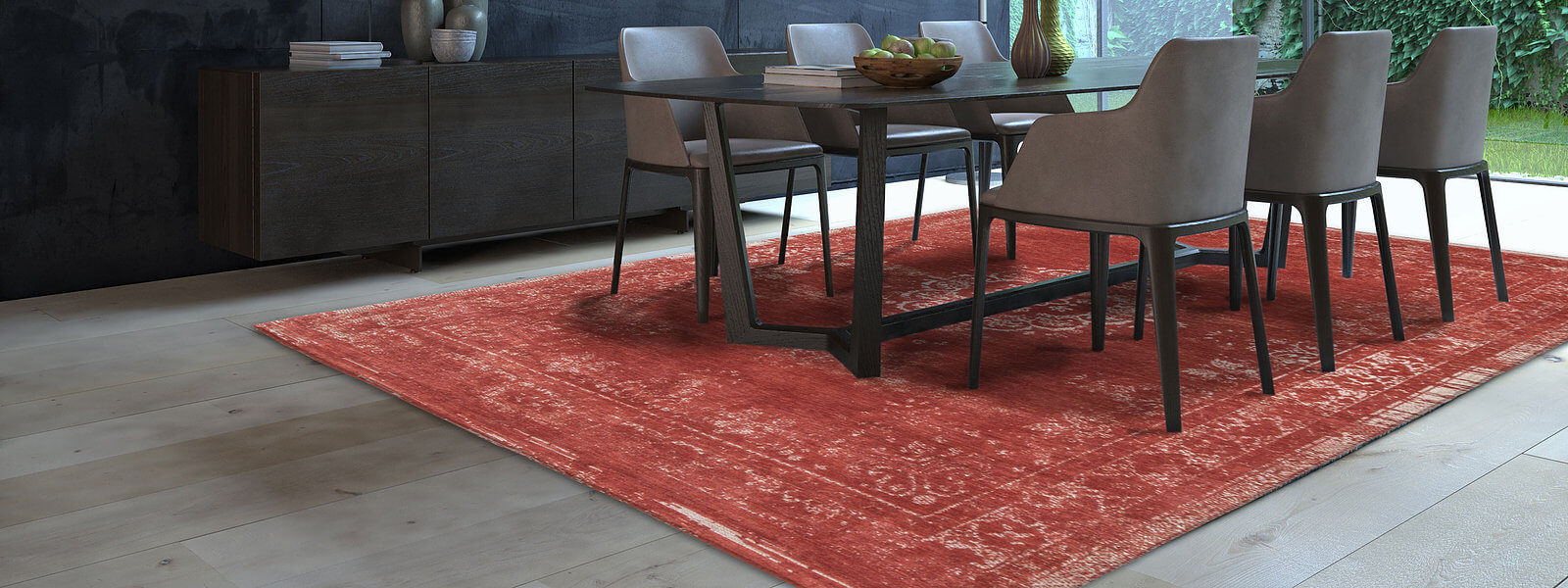 Aleppo Pepper Rug by Louis de Poortere | Size: 140 x 200 cm